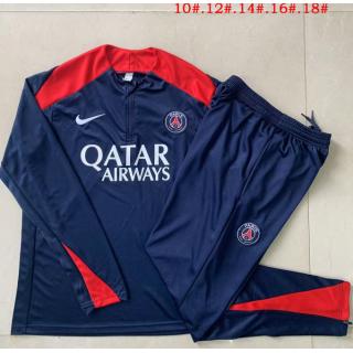 Chándal PSG 2025/26 (bule Half Zipper) - NIÑOS